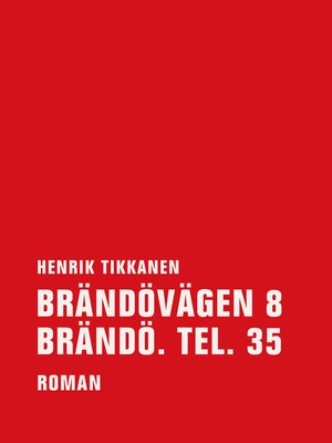 cover image of Brändövägen 8 Brändö. Tel. 35